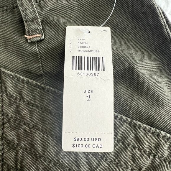 NWT Anthropologie Aviator Cuffed Shorts - Picture 4 of 7